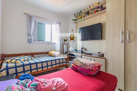 Quarto 1 de casa de condomínio à venda com 2 quartos, 92m² em Vila Tibiriçá, Santo André