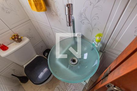 Lavabo - Torneira de casa de condomínio à venda com 2 quartos, 92m² em Vila Tibiriçá, Santo André