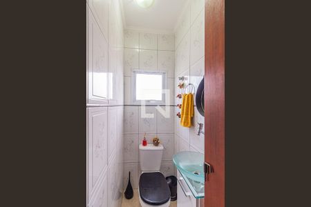 Lavabo de casa de condomínio à venda com 2 quartos, 92m² em Vila Tibiriçá, Santo André