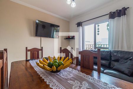 Sala de casa de condomínio à venda com 2 quartos, 92m² em Vila Tibiriçá, Santo André