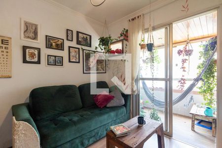 Sala de apartamento para alugar com 1 quarto, 45m² em Centro, Curitiba