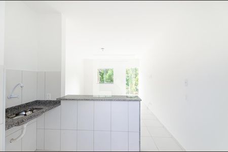 Cozinha de kitnet/studio para alugar com 1 quarto, 28m² em Mata Paca, Niterói