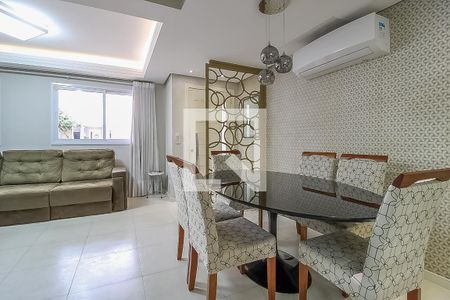 Sala de casa de condomínio à venda com 3 quartos, 155m² em Marechal Rondon, Canoas