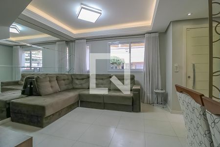 Sala de casa de condomínio à venda com 3 quartos, 155m² em Marechal Rondon, Canoas