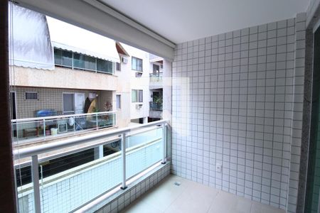 Varanda de apartamento para alugar com 3 quartos, 90m² em Recreio dos Bandeirantes, Rio de Janeiro