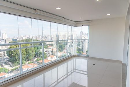 Varanda da sala de apartamento para alugar com 3 quartos, 130m² em Vila Mariana, São Paulo