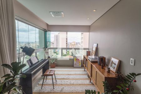 Sala de apartamento à venda com 2 quartos, 86m² em Santo Antônio, Belo Horizonte