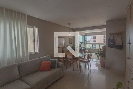 Sala de apartamento à venda com 2 quartos, 86m² em Santo Antônio, Belo Horizonte