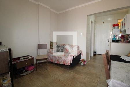 Quarto e Cozinha de kitnet/studio para alugar com 1 quarto, 38m² em Centro, Campinas