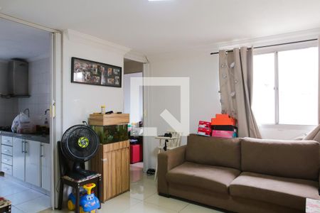 Sala de apartamento à venda com 2 quartos, 48m² em Jardim Alvorada, Santo André