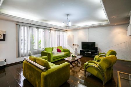 Sala de casa para alugar com 4 quartos, 336m² em Parque Oratorio, Santo André