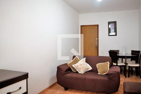 Sala de apartamento para alugar com 2 quartos, 91m² em Canto do Forte, Praia Grande