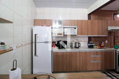 Cozinha de casa de condomínio à venda com 2 quartos, 60m² em Estância Velha, Canoas