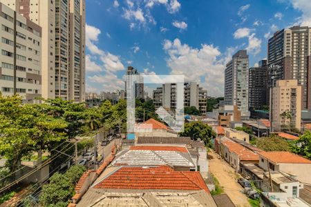 Vista da varanda  de apartamento para alugar com 1 quarto, 27m² em Vila Clementino, São Paulo