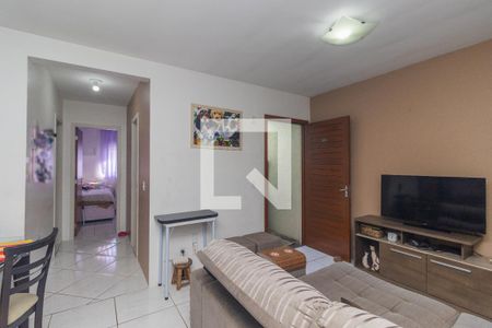 Sala de casa de condomínio à venda com 2 quartos, 125m² em Olaria, Canoas