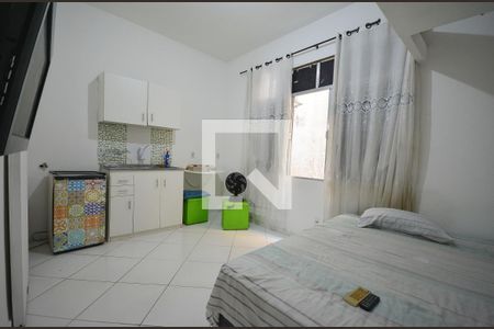 Sala - Quarto de apartamento para alugar com 1 quarto, 21m² em Centro, Rio de Janeiro