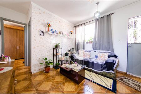 Sala de apartamento à venda com 2 quartos, 42m² em Jardim América, Belo Horizonte