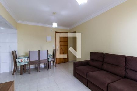 Sala de apartamento para alugar com 2 quartos, 82m² em Caiçara, Praia Grande