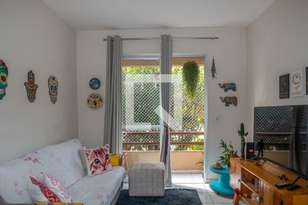 Sala de apartamento à venda com 3 quartos, 80m² em Jardim Tamoio, Jundiaí