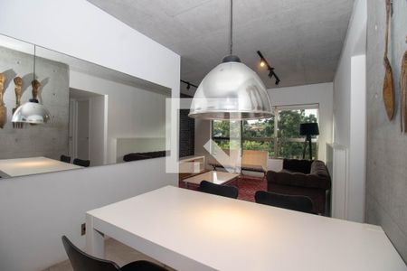 Sala de apartamento para alugar com 1 quarto, 69m² em Petrópolis, Porto Alegre