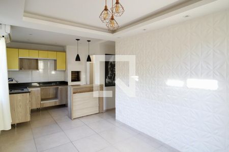 Sala/Cozinha de casa de condomínio à venda com 2 quartos, 60m² em Niterói, Canoas