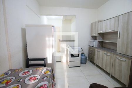 Sala/Cozinha de apartamento para alugar com 1 quarto, 34m² em Liberdade, São Paulo