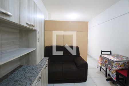 Sala/Cozinha de apartamento para alugar com 1 quarto, 34m² em Liberdade, São Paulo