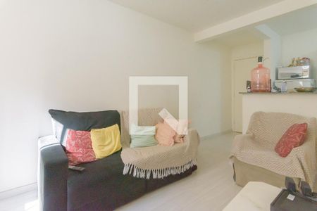 Sala de apartamento para alugar com 2 quartos, 46m² em Loteamento Parque São Martinho, Campinas