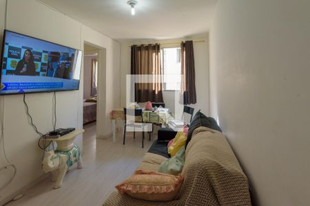 Sala de apartamento para alugar com 2 quartos, 46m² em Loteamento Parque São Martinho, Campinas