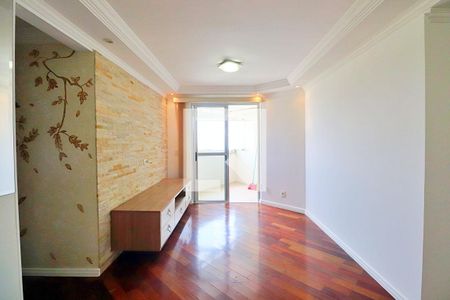 Sala de apartamento à venda com 3 quartos, 72m² em Parque Jaçatuba, Santo André