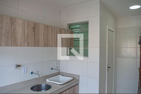 cozinha e area de serviço de apartamento para alugar com 1 quarto, 30m² em Curicica, Rio de Janeiro