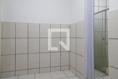 Cozinha de apartamento à venda com 1 quarto, 30m² em Vargem Pequena, Rio de Janeiro