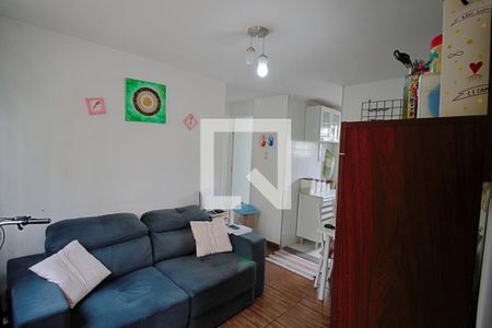 Sala de apartamento à venda com 2 quartos, 53m² em Jardim Mirna, Taboão da Serra