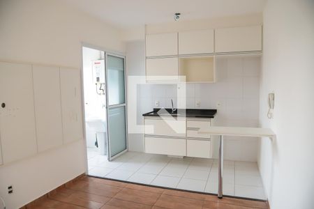 Sala/Cozinha de apartamento para alugar com 1 quarto, 32m² em Cambuci, São Paulo