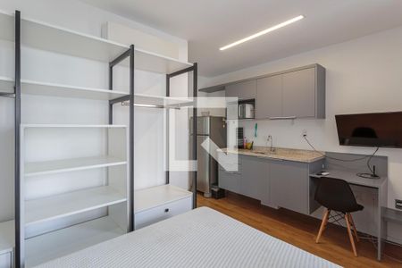 Sala/Quarto de kitnet/studio para alugar com 1 quarto, 21m² em Planalto Paulista, São Paulo