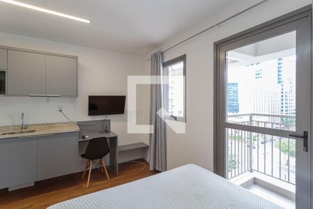 Sala/Quarto de kitnet/studio para alugar com 1 quarto, 21m² em Planalto Paulista, São Paulo