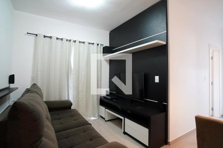 Sala de apartamento para alugar com 2 quartos, 63m² em Jardim Leocádia, Sorocaba