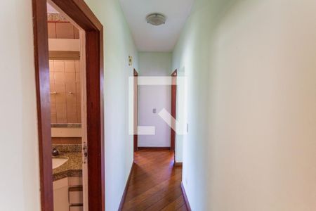 Corredor de apartamento para alugar com 4 quartos, 120m² em Santo Antônio, Belo Horizonte