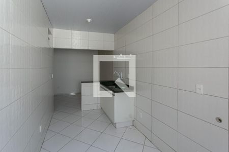 Cozinha e Área de Serviço de apartamento para alugar com 1 quarto, 38m² em Sagrada Família, Belo Horizonte