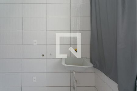 Cozinha e Área de Serviço de apartamento para alugar com 1 quarto, 38m² em Sagrada Família, Belo Horizonte