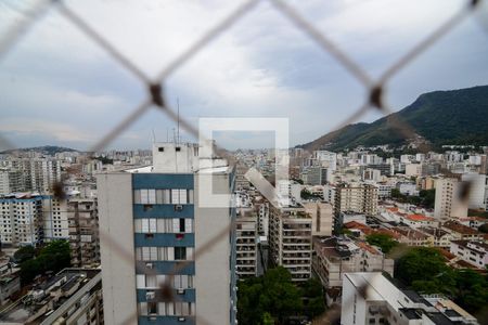 Vista da Sala de apartamento para alugar com 3 quartos, 90m² em Tijuca, Rio de Janeiro