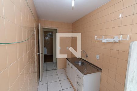 Cozinha e Área de Serviço de kitnet/studio para alugar com 1 quarto, 37m² em Botafogo, Campinas