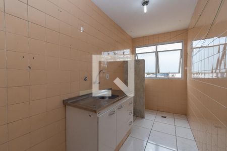 Cozinha e Área de Serviço de kitnet/studio para alugar com 1 quarto, 37m² em Botafogo, Campinas