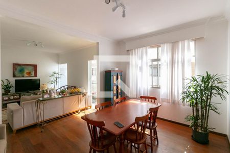 Sala de apartamento à venda com 4 quartos, 137m² em Buritis, Belo Horizonte