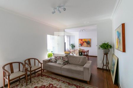 Sala de apartamento à venda com 4 quartos, 137m² em Buritis, Belo Horizonte