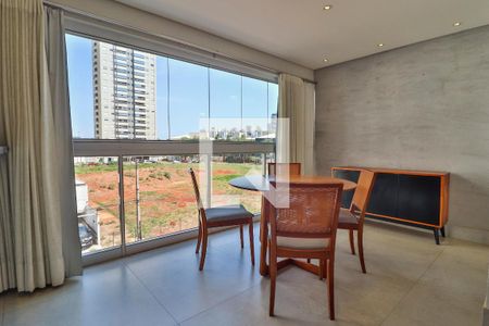 Varanda de apartamento para alugar com 1 quarto, 59m² em Jardim Goiás, Goiânia