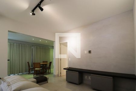 Sala de apartamento para alugar com 1 quarto, 59m² em Jardim Goiás, Goiânia