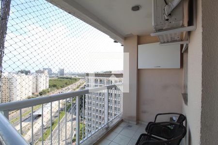 Varanda da Sala de apartamento para alugar com 3 quartos, 65m² em Recreio dos Bandeirantes, Rio de Janeiro