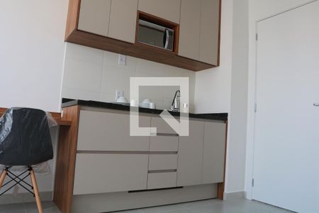 Sala/Cozinha de casa para alugar com 1 quarto, 24m² em Vila Clementino, São Paulo