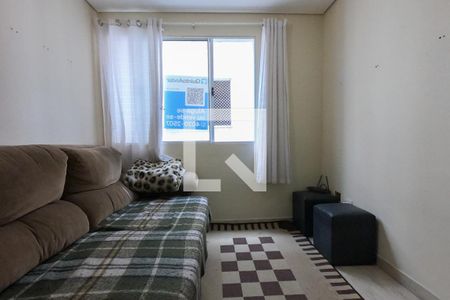 Sala de apartamento à venda com 2 quartos, 42m² em Parque Marabá, Taboão da Serra